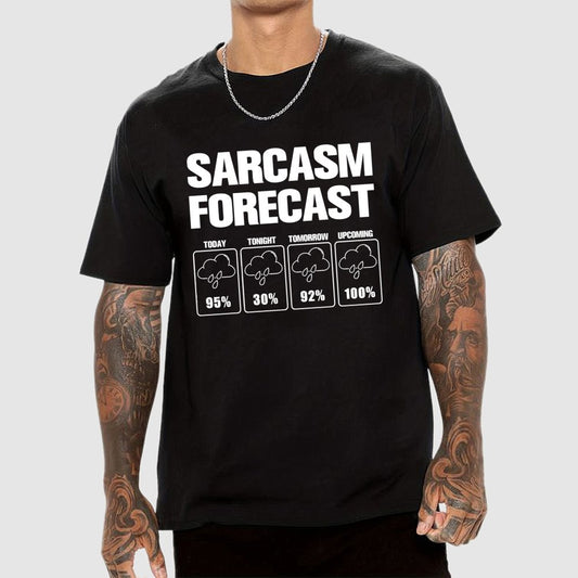 Sarcasm Forecast Geek T-Shirt