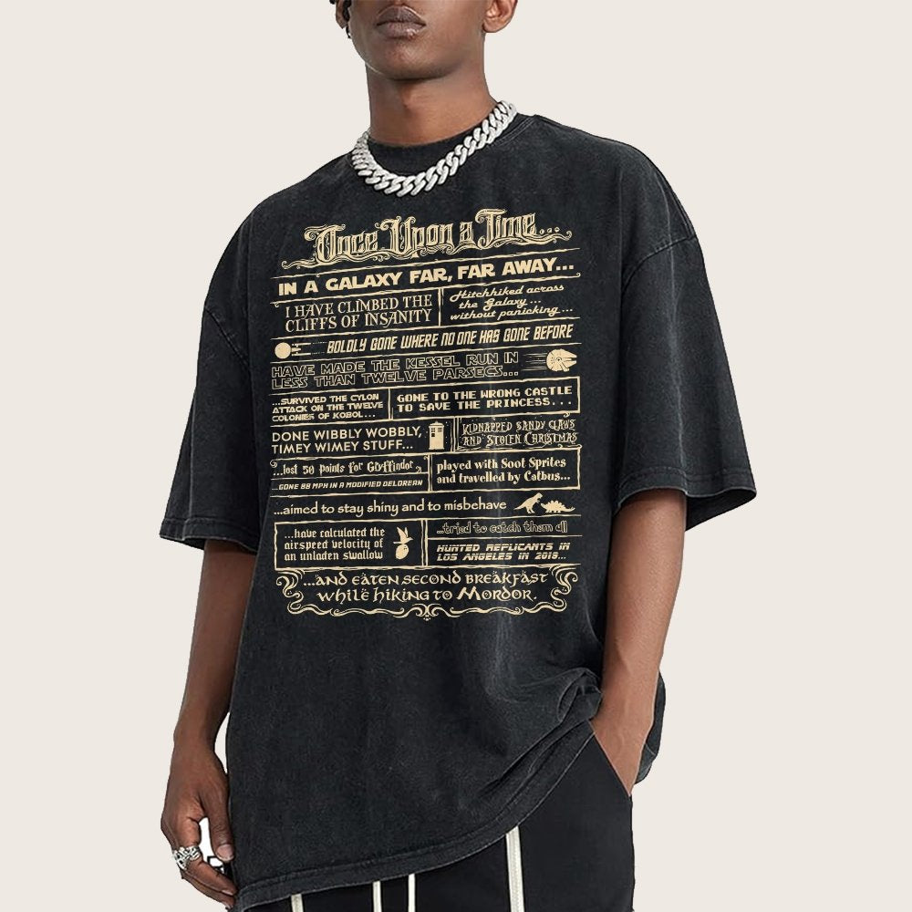 My Autobiography Vintage Distressed T-shirt