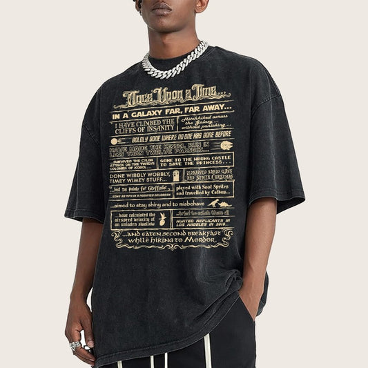 My Autobiography Vintage Distressed T-shirt