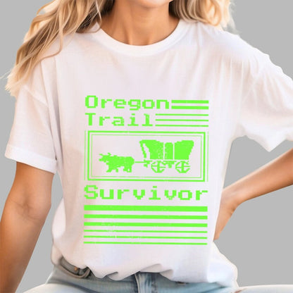 Retro Trail Survivor Geek T-Shirt