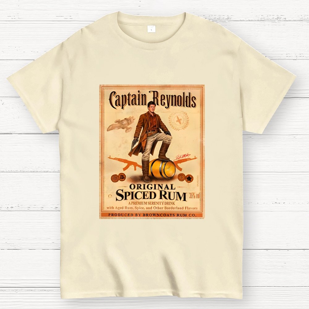Captain Rogers Spiced Rum Geek T-Shirt