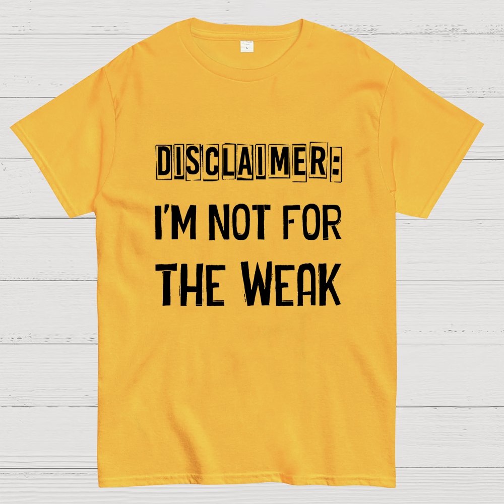Disclaimer Geek T-Shirt