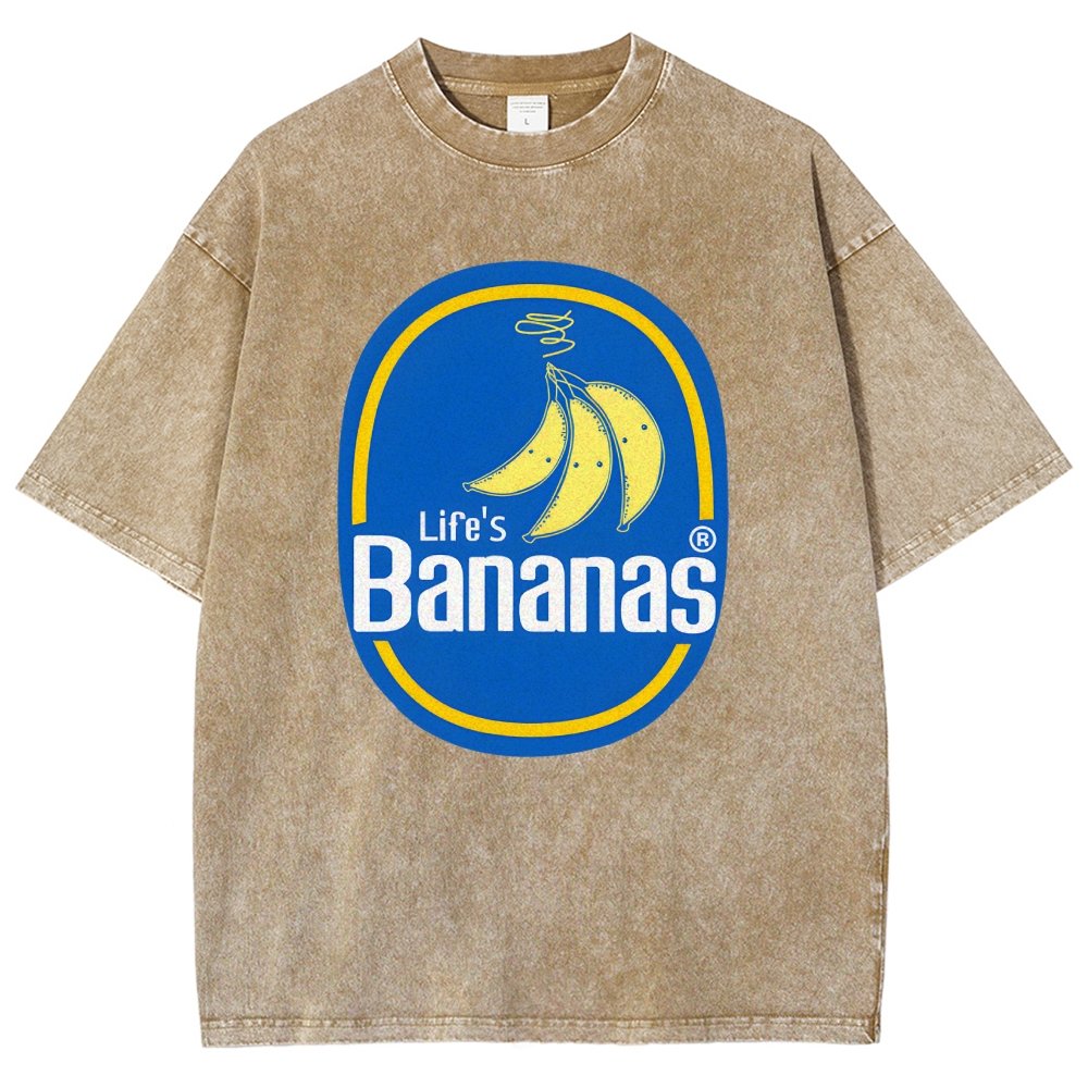Life's Bananas Vintage Distressed T-shirt