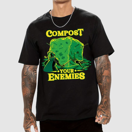 Compost Your Enemies Geek T-Shirt