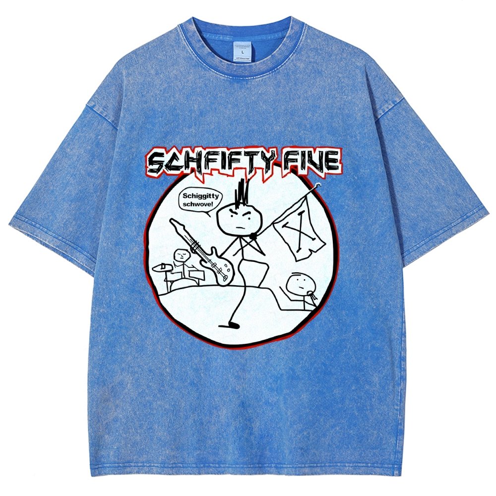 Schfifty Five Vintage Distressed T-shirt