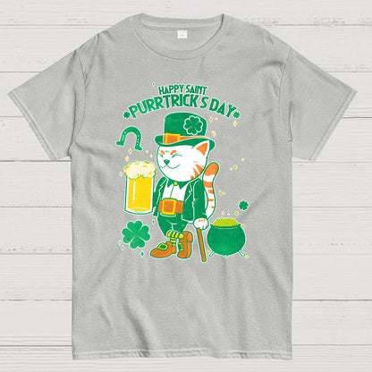 Cat St. Patrick's Day Geek T-Shirt
