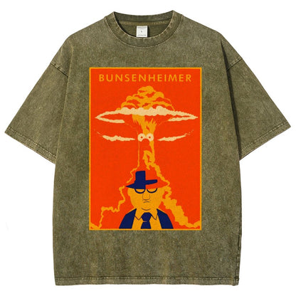 Bunsenheimer ！Vintage Distressed T-shirt