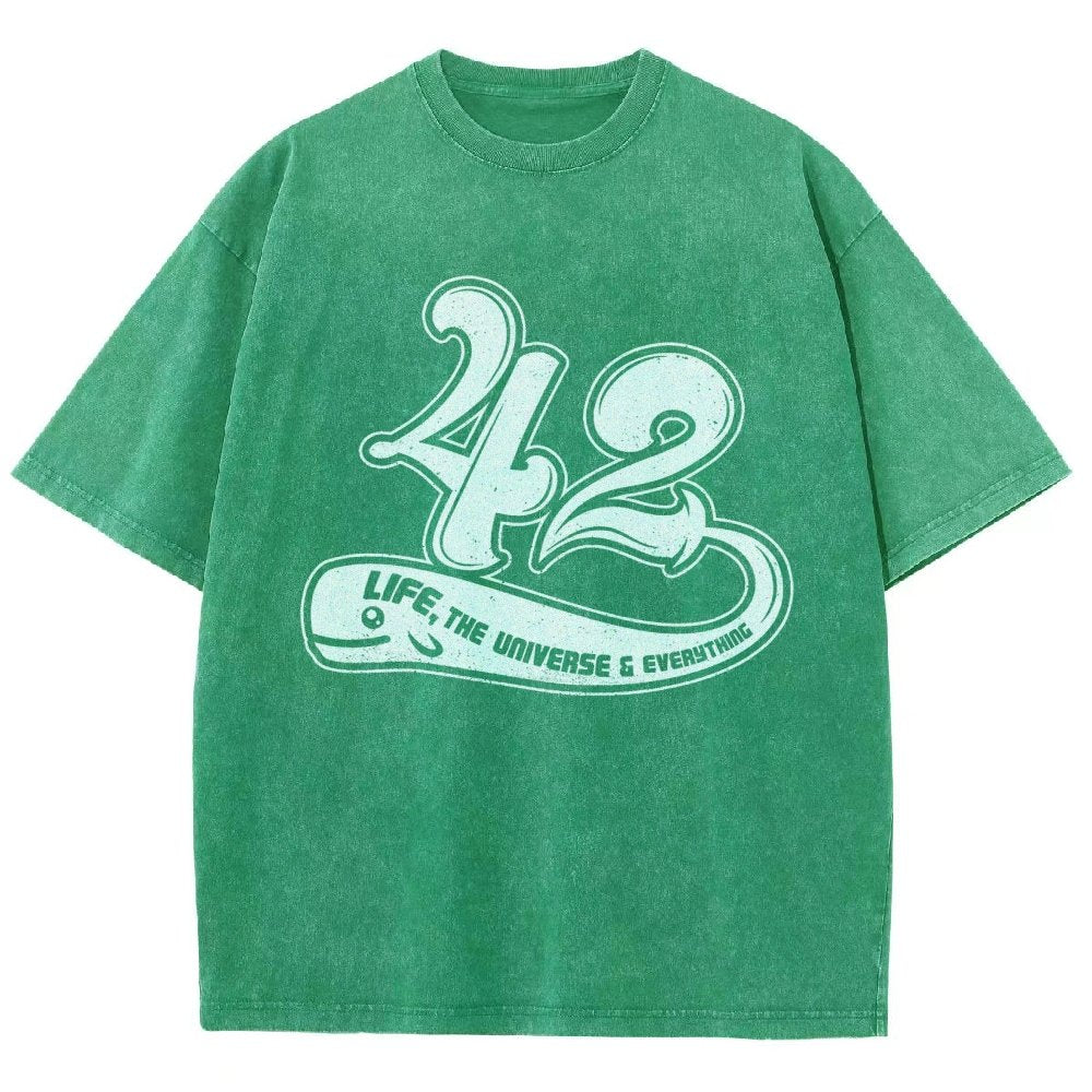 42 Life Vintage Distressed T-shirt