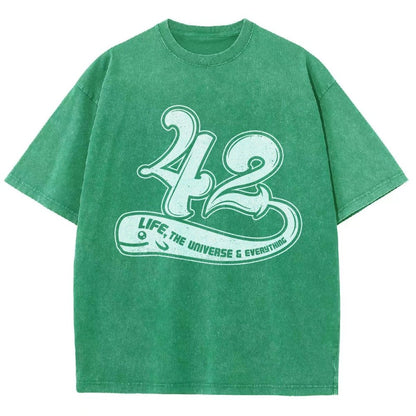 42 Life Vintage Distressed T-shirt