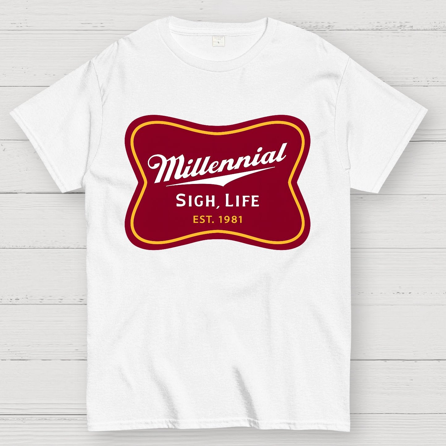 Millennial Sigh Life Geek T-Shirt