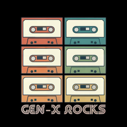 Retro Generation X - Gen X Raised On Hose Water And Neglect Geeky T-Shirt