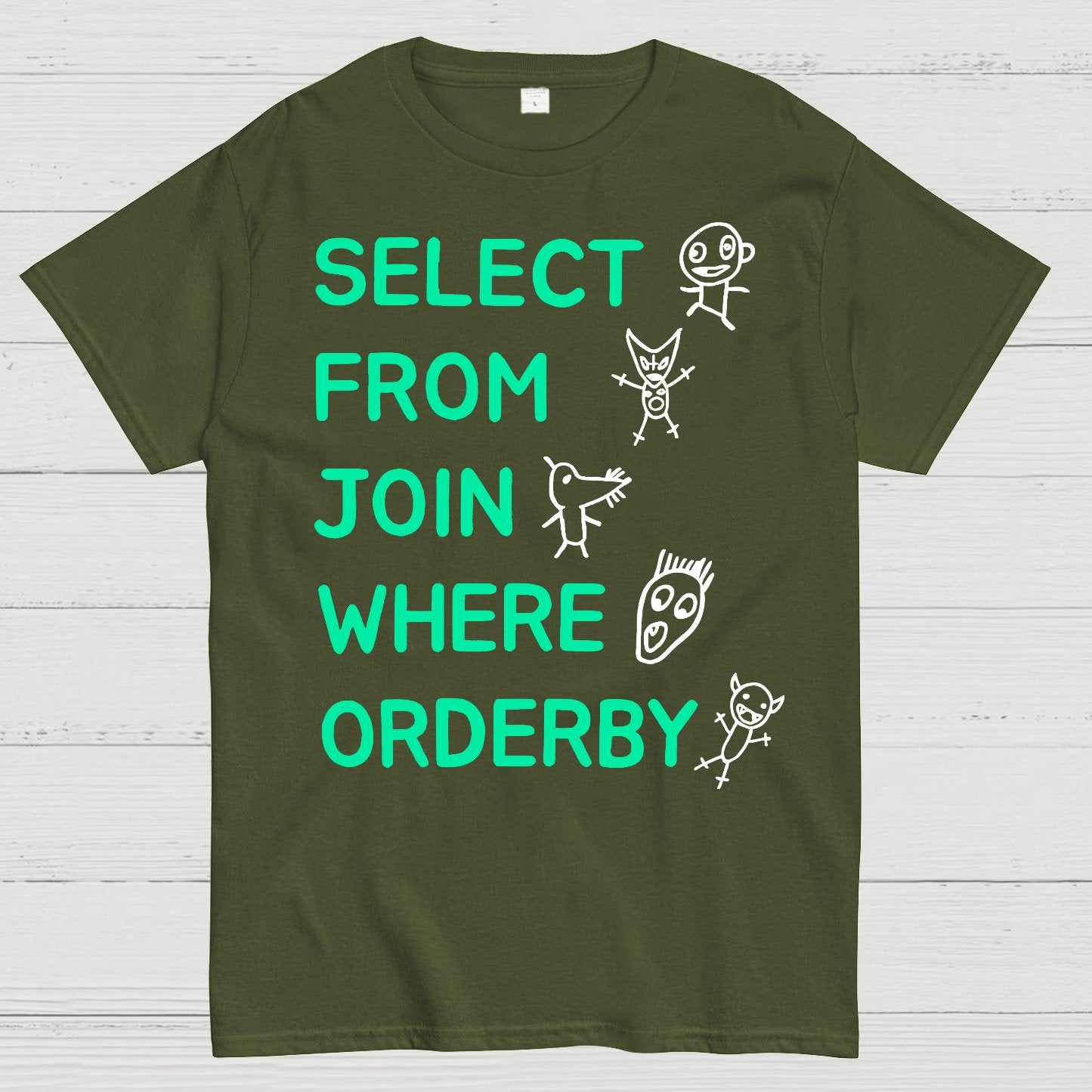 Sql Operators Geek T-Shirt