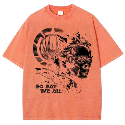 So Say We All Vintage Distressed T-shirt
