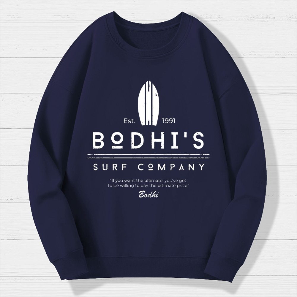 Bodhi's Surf Company Est. 1991 Geek Cotton Sweatshirt