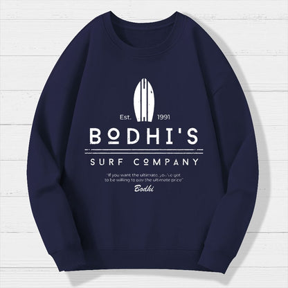 Bodhi's Surf Company Est. 1991 Geek Cotton Sweatshirt