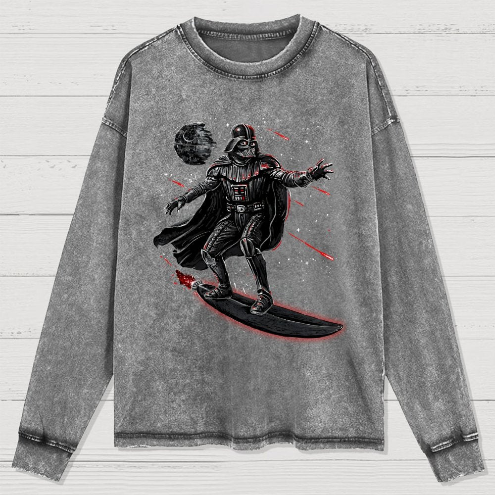 Lord of the swell Washed Long Sleeve Tee