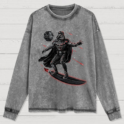 Lord of the swell Washed Long Sleeve Tee