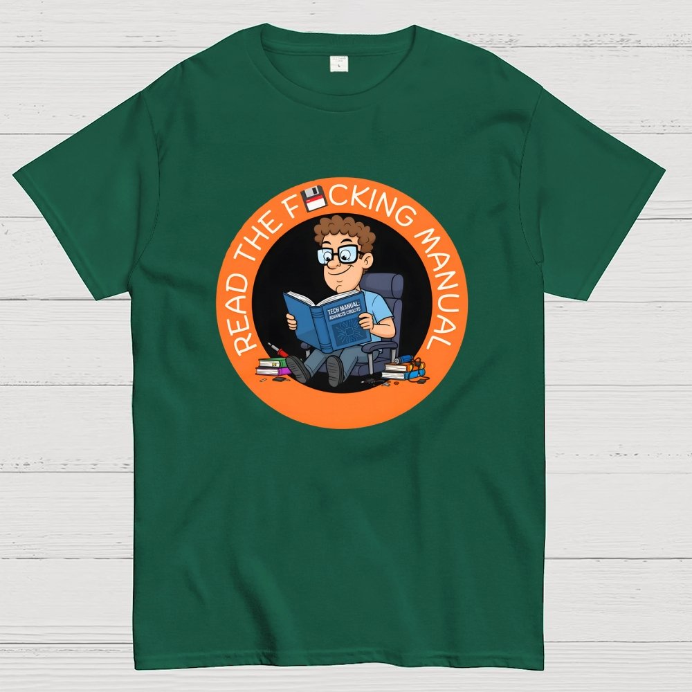 Have your read the F cking Manual novelty Geek T-Shirt