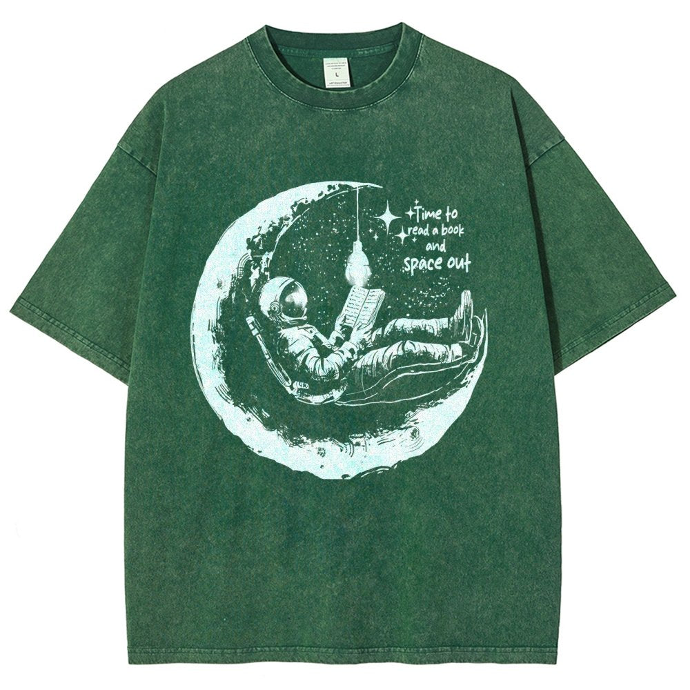 Time to read a book Vintage Distressed T-shirt