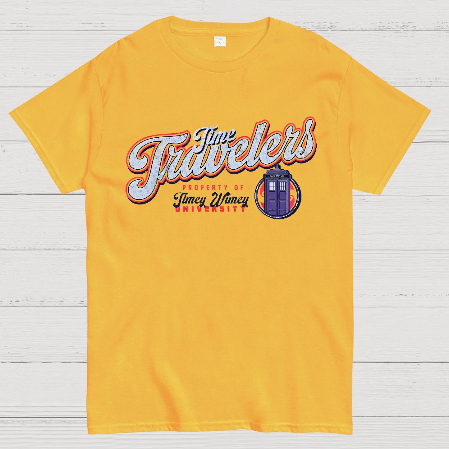 Timey Wimey University Geek T-Shirt