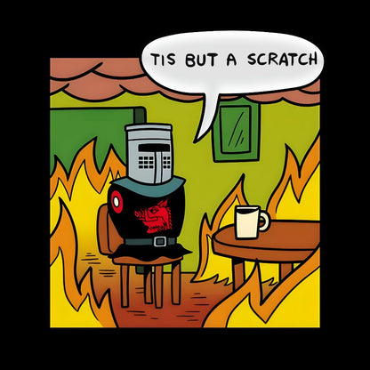 Black Knight Fine Geek T-Shirt