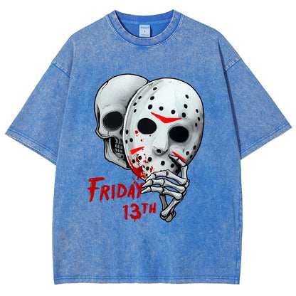 Friday 13th Vintage Distressed T-shirt
