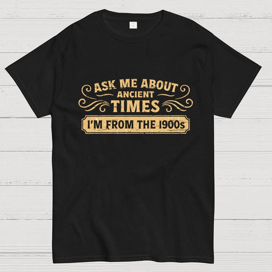 Ask Me About Ancient Times Geek T-Shirt