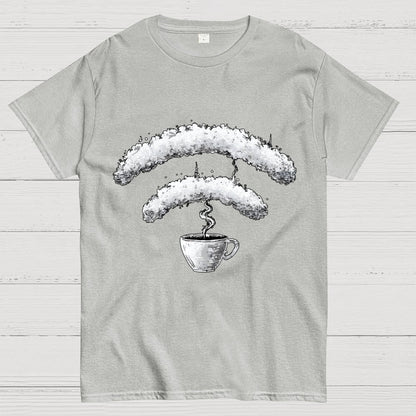 Connected Through Caffeine Geek T-Shirt