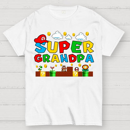Super Grandpa Geek T-Shirt