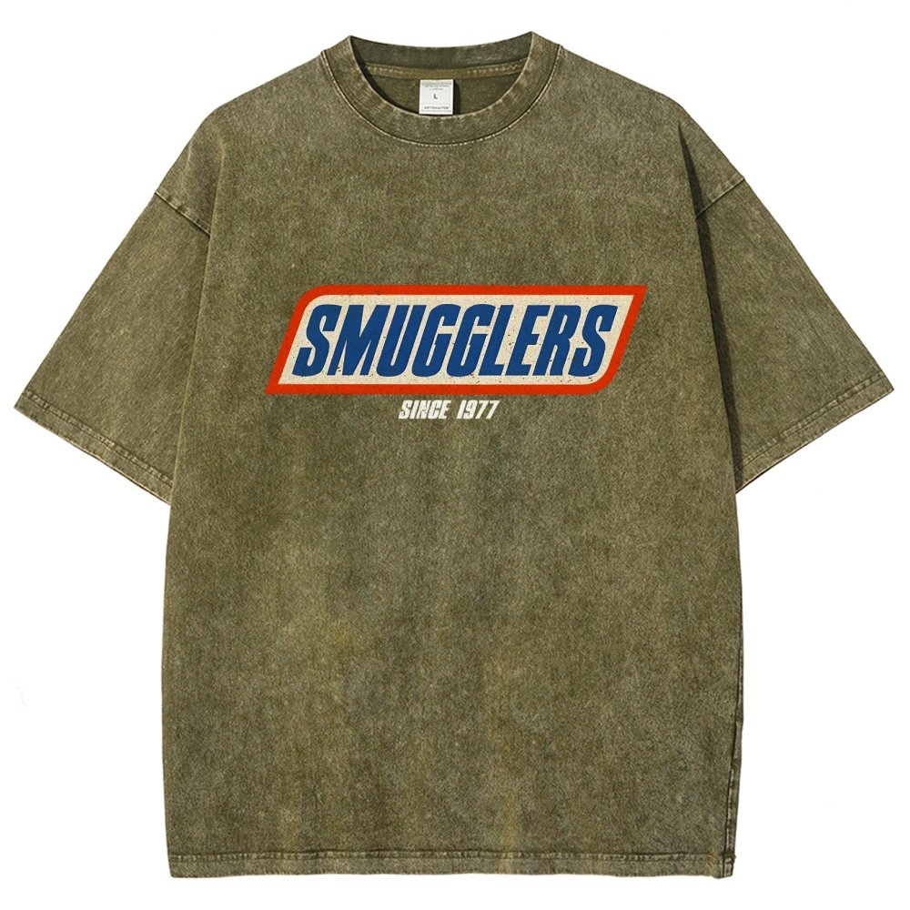 Smugglers 1977 Vintage Distressed T-shirt