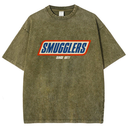 Smugglers 1977 Vintage Distressed T-shirt