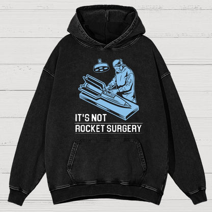 Rocket Surgery Vintage Distressed Hoodie