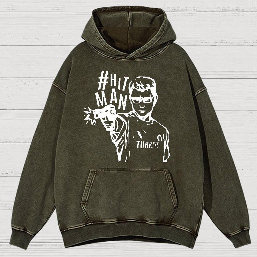 The Most Humble Shooter Vintage Distressed Hoodie