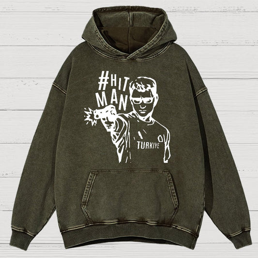 The Most Humble Shooter Vintage Distressed Hoodie