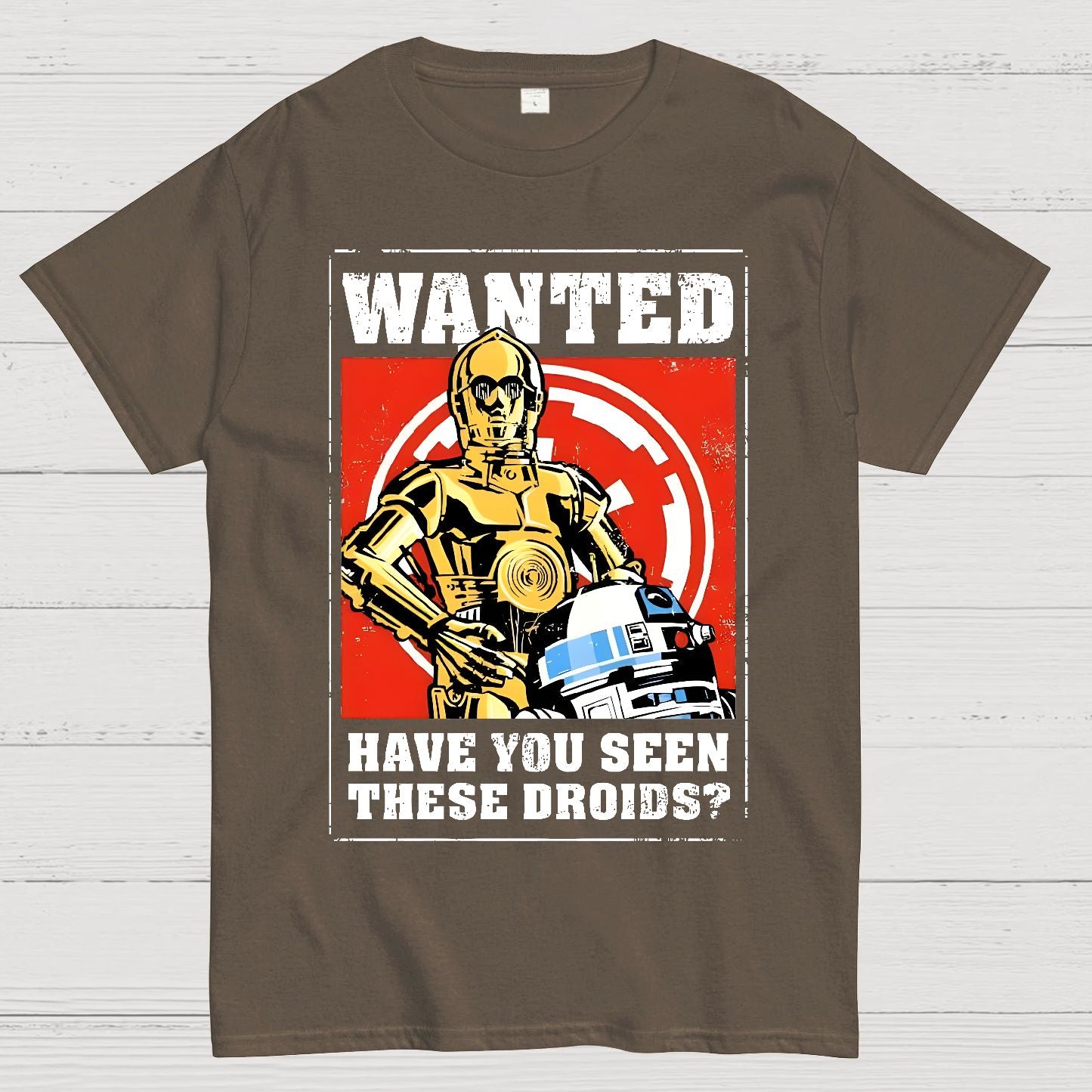 Wanted Robot Geek T-Shirt