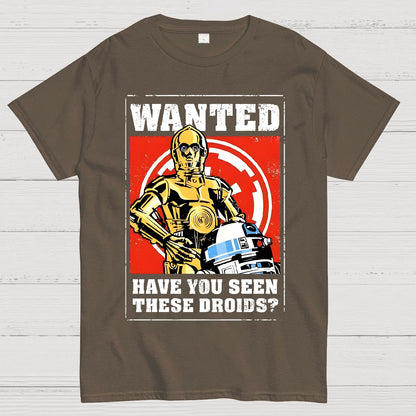 Wanted Robot Geek T-Shirt