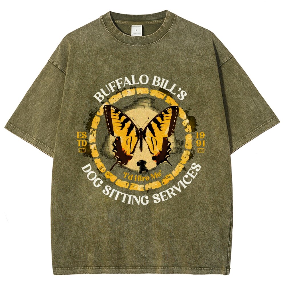 Wild Buffalo Services Vintage Distressed T-shirt