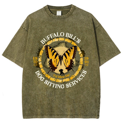 Wild Buffalo Services Vintage Distressed T-shirt