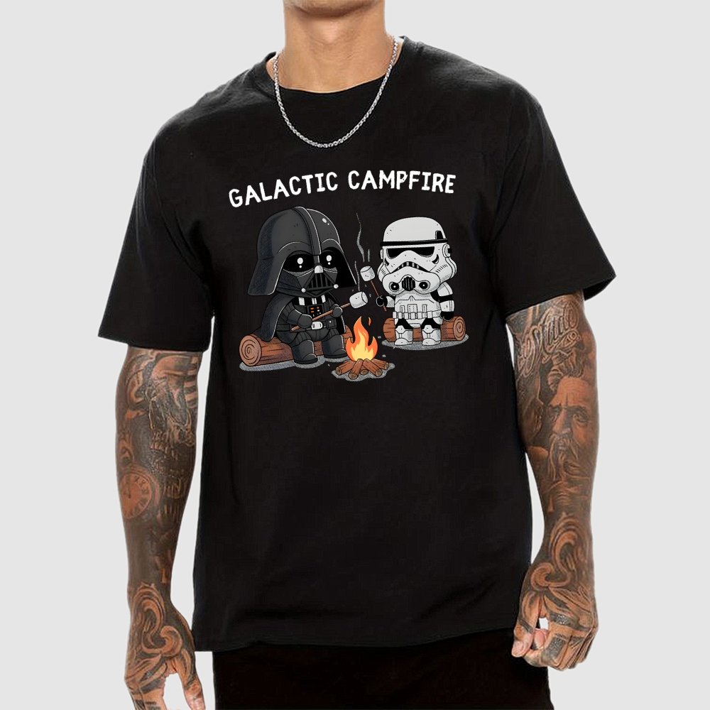 Galactic Campfire Geek T-Shirt