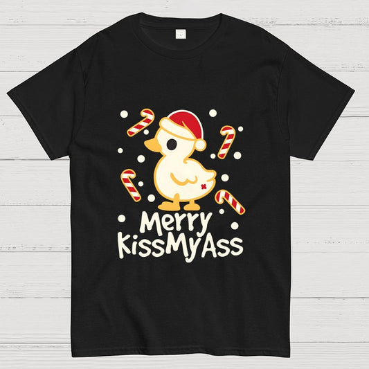 Duck Merry Kissmyass Geek T-Shirt