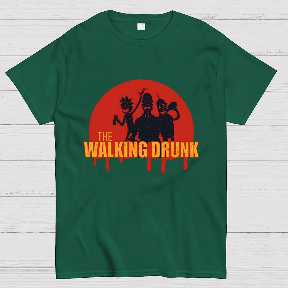The Walking Drunk Geek T-Shirt