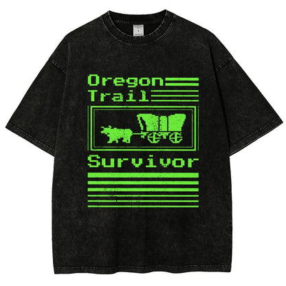 Retro Trail Survivor Vintage Distressed T-shirt