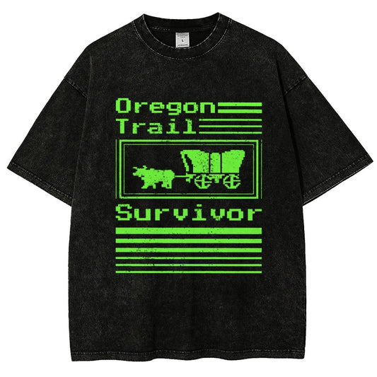 Retro Trail Survivor Vintage Distressed T-shirt