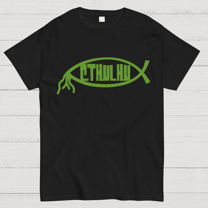 Cthulhu Fish Geek T-Shirt