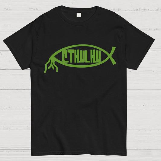 Cthulhu Fish Geek T-Shirt