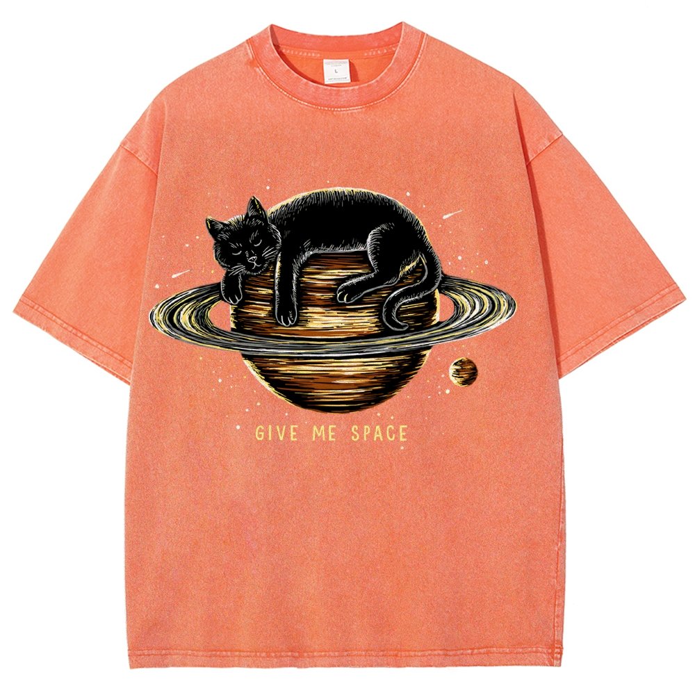 Give me space Vintage Distressed T-shirt