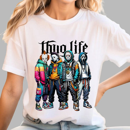 Horror Character Halloween Geek T-Shirt