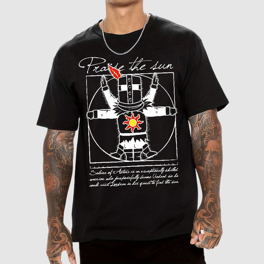 Vitruvian Praise Geek T-Shirt