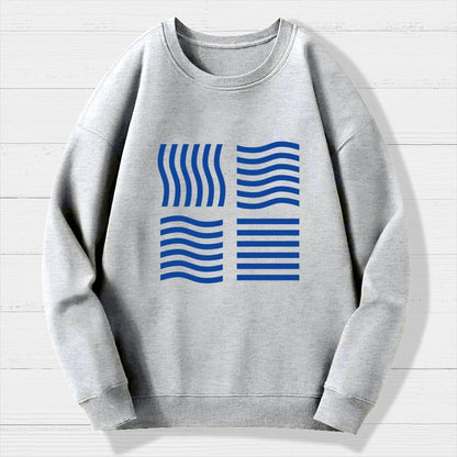 Elemental Stones Geek Cotton Sweatshirt