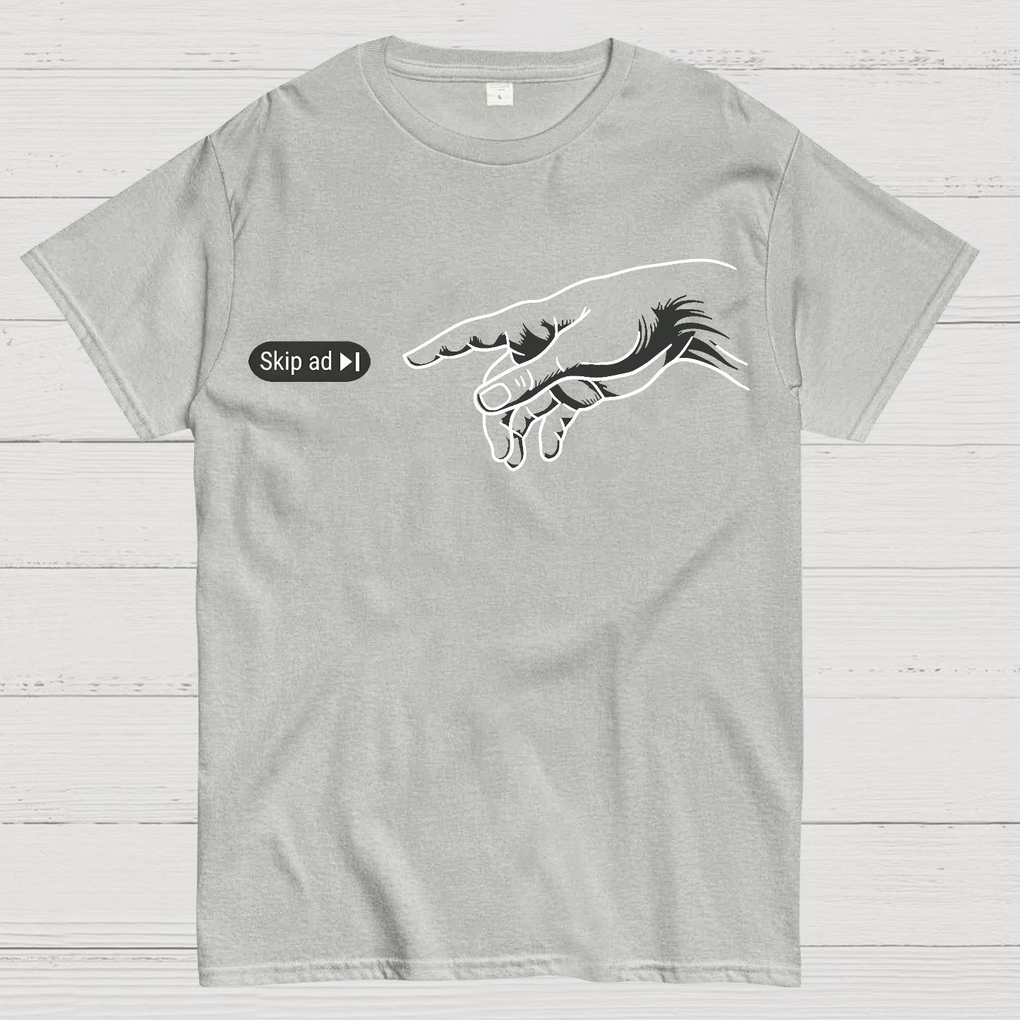 Skip Ad For God's Sake Geek T-Shirt